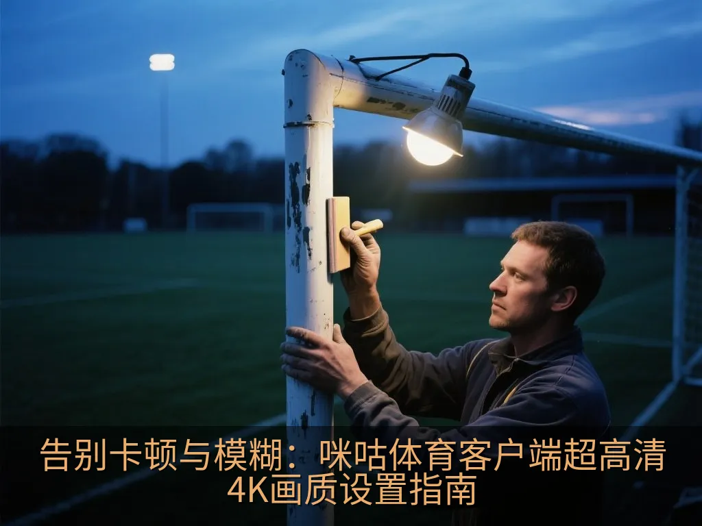 5G高速网络与大屏流畅观赛概念示意图
